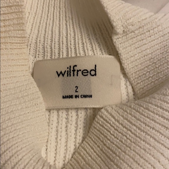 Wilfred Ribbon Sleeve Crop Sweater - Picture 5 of 7